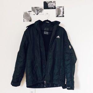 Adidas Clima Cool Rain Jacket w Fleece Lining